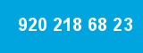 920 218 68 23
